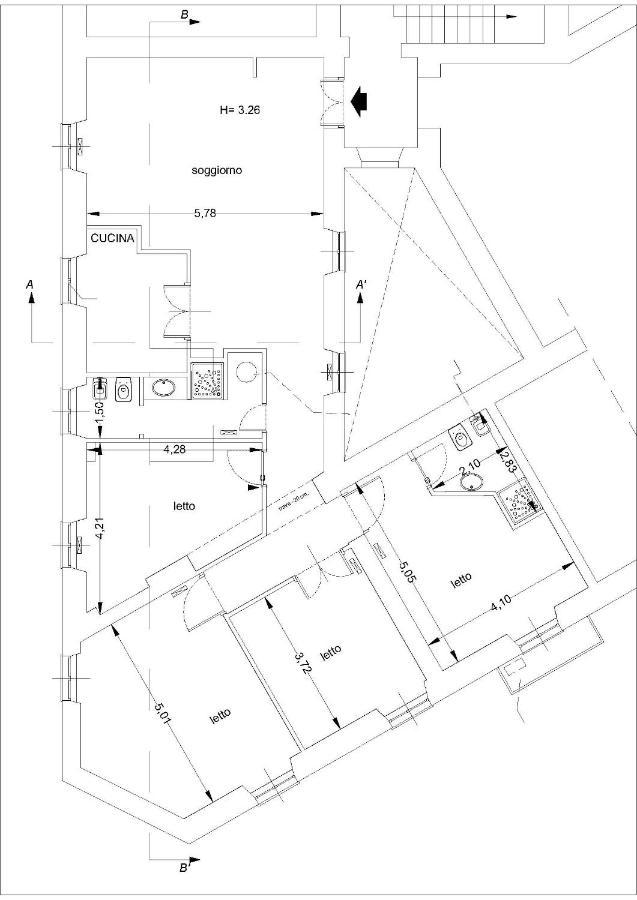 Lovely 4-Bedroom Apartment 30M Sangiovanni Metro Rom Exterior foto